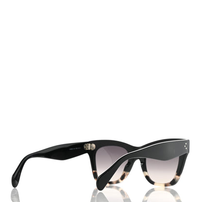 Celine Acetate Cat Eye Sunglasses CL40004I Havana Black 4 of 8