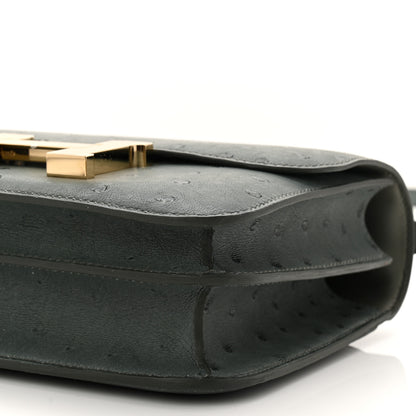 Hermes Ostrich Constance 18 Vert Amande 11 of 12