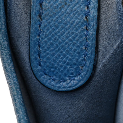 Hermes Courchevel Evelyne GM Bleu France 7 of 12