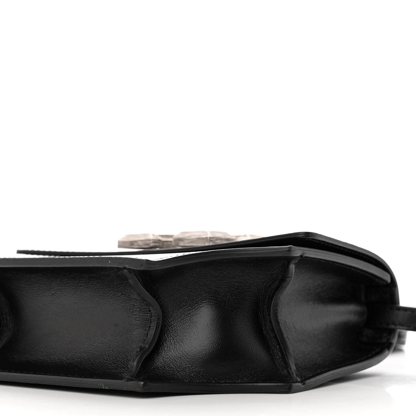 Calfskin Jitney 0.7 Meteor Bag Black