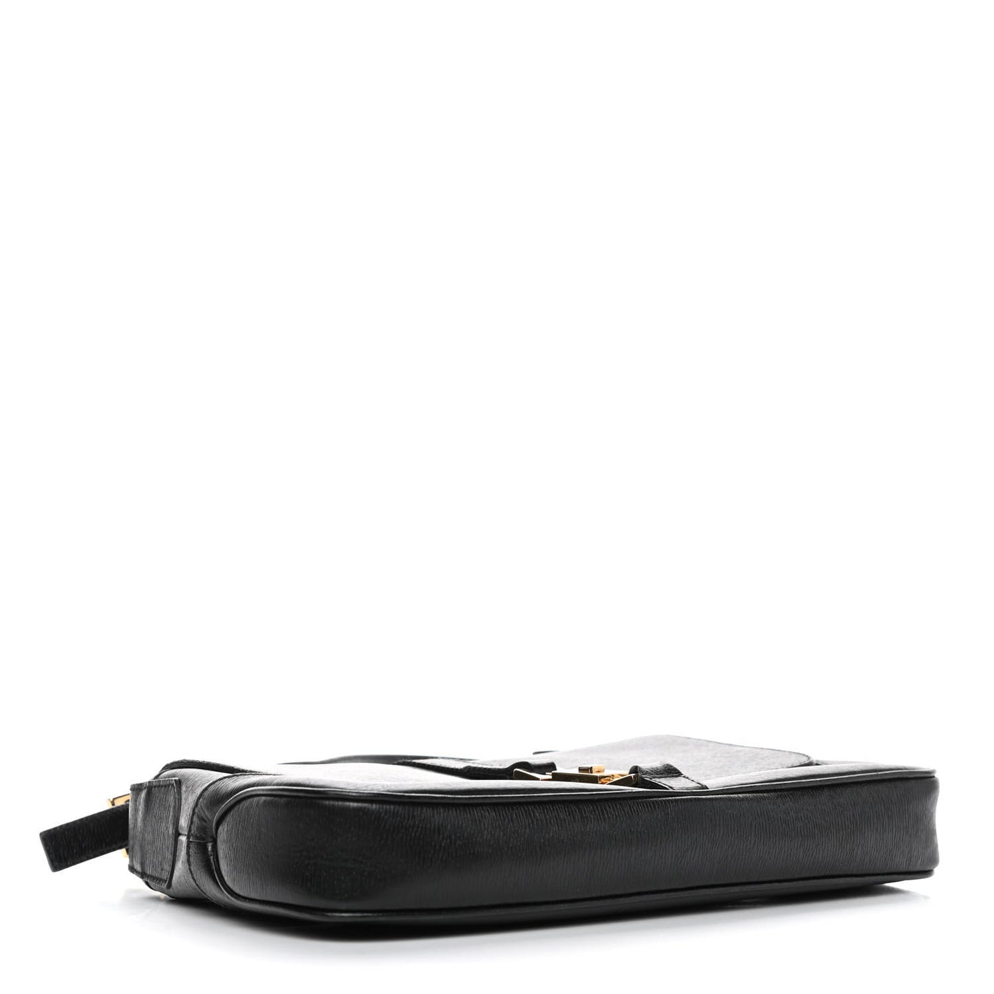 Calfskin Small Jackie O Hobo Black