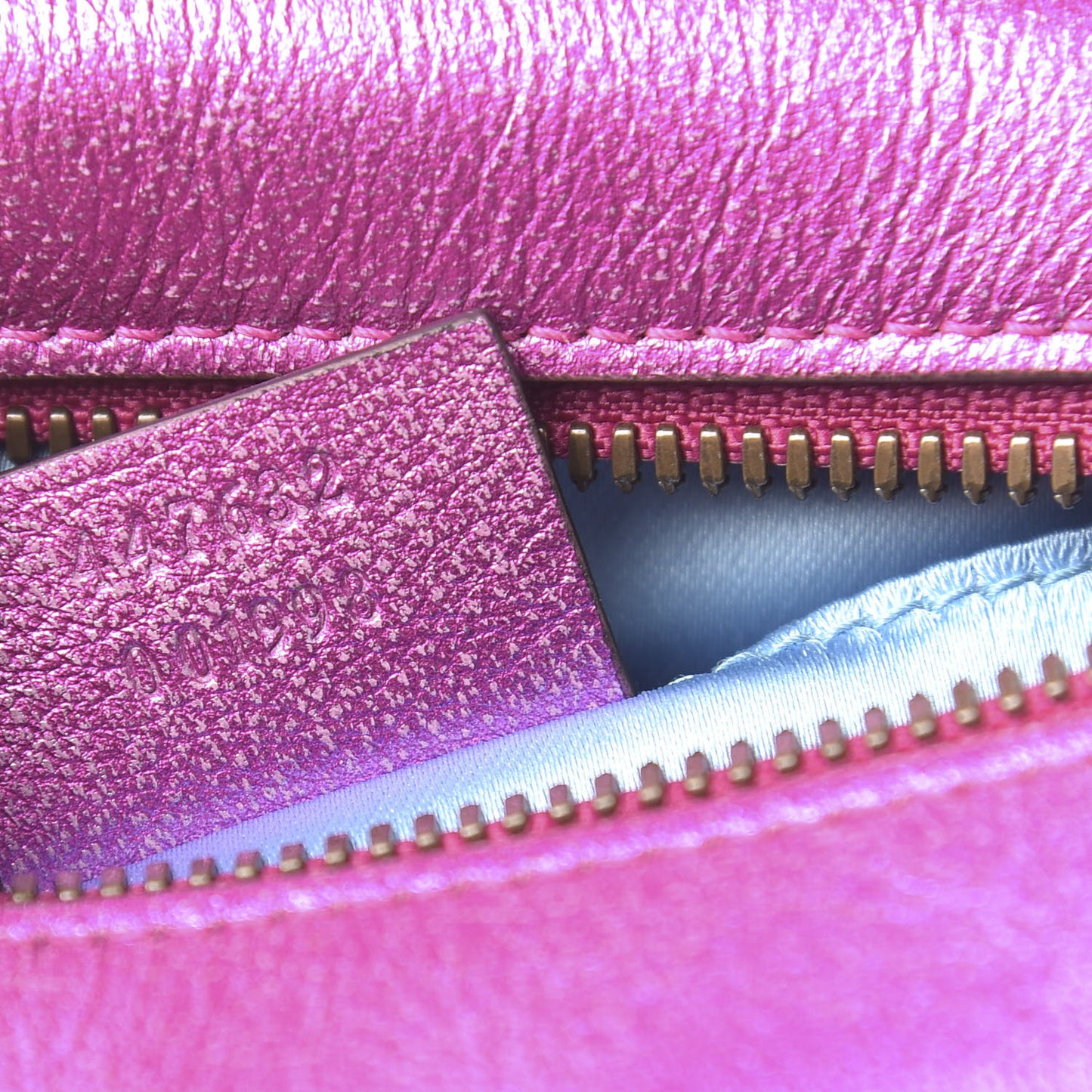 Laminated Nappa Matelasse Small GG Marmont Chain Shoulder Bag Fuxia Rosso Rosa