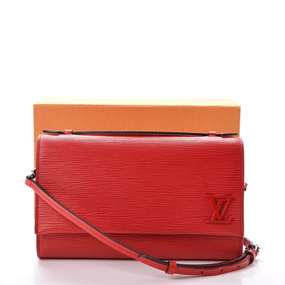 Louis Vuitton Epi Clery Coquelicot 8 of 8