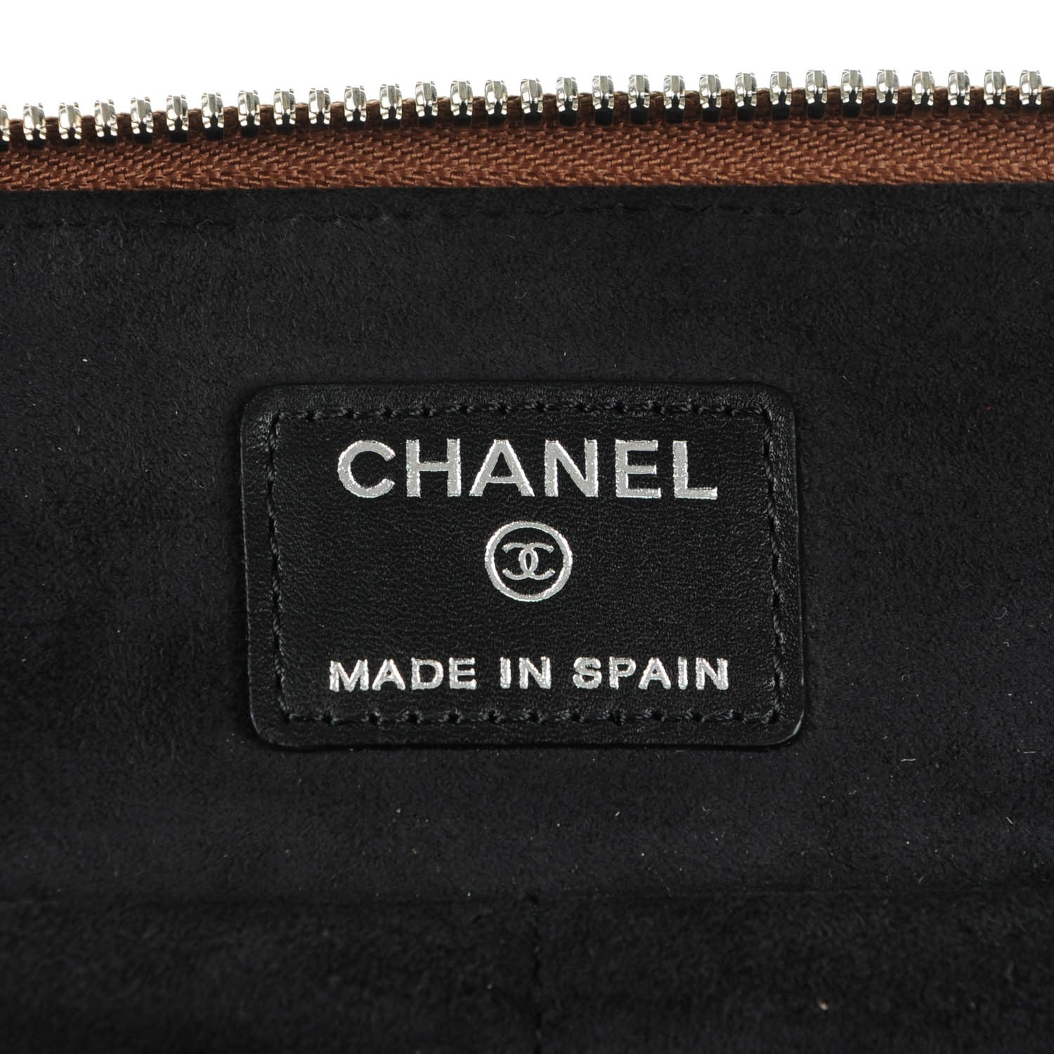 Chanel Python Jewelry Case Khaki 7 of 8