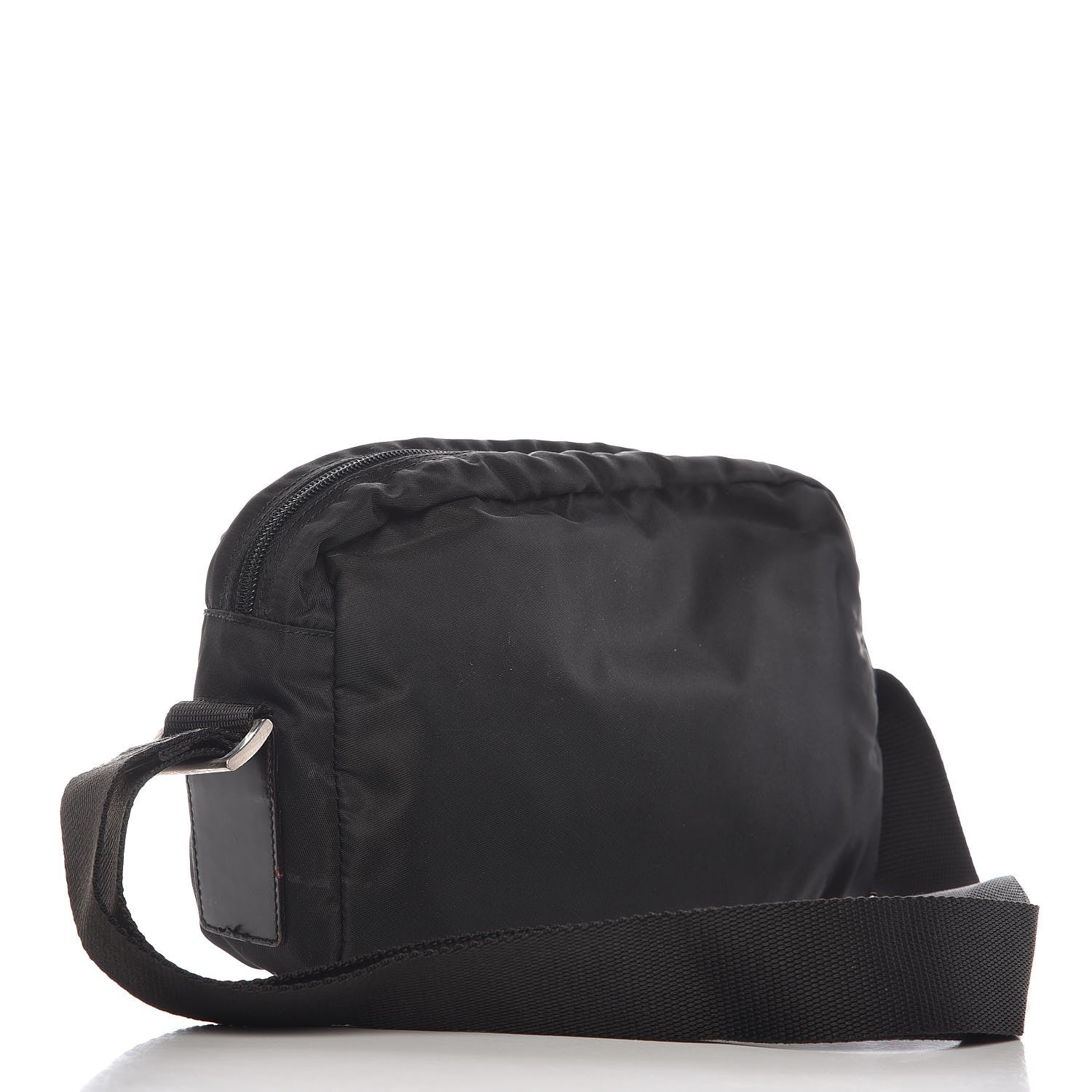 Prada Nylon Vela Small Shoulder Bag Black 4 of 10