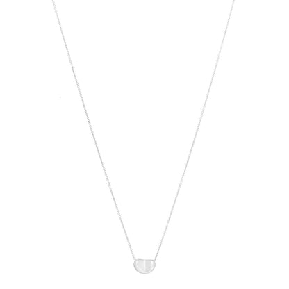Tiffany Sterling Silver 11mm Elsa Peretti Bean Pendant Necklace 1 of 4