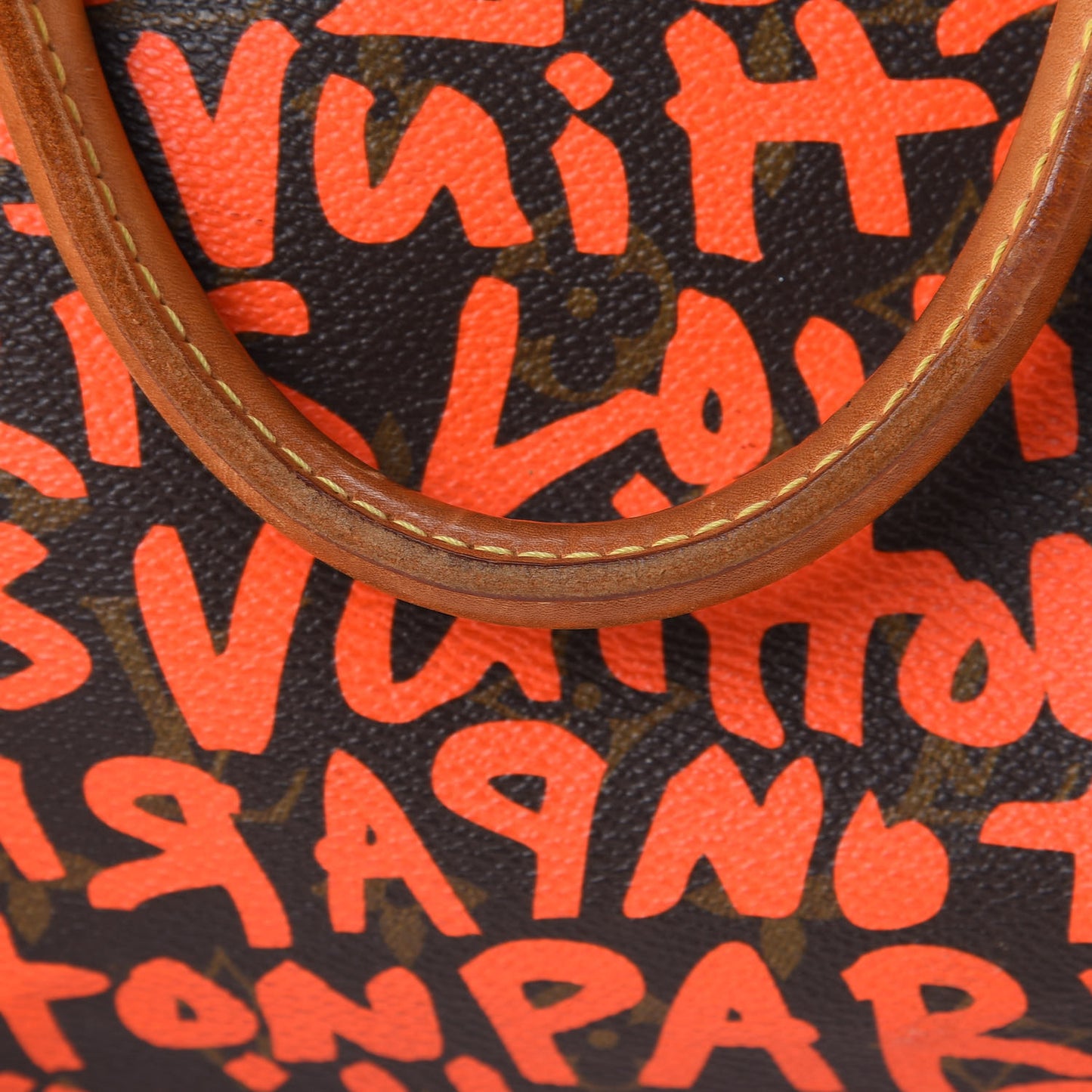 Monogram Graffiti Speedy 30 Orange