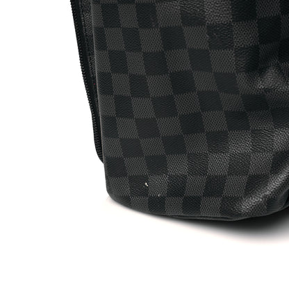 Louis Vuitton Damier Graphite Utility Backpack Red 9 of 10