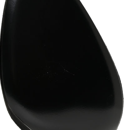 Hermes Suede Goatskin Baby 90 Pump 38 Black 7 of 12
