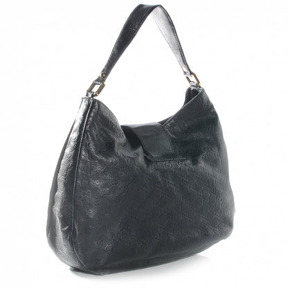 Gucci Guccissima New Ladies Web Hobo Black 3 of 7