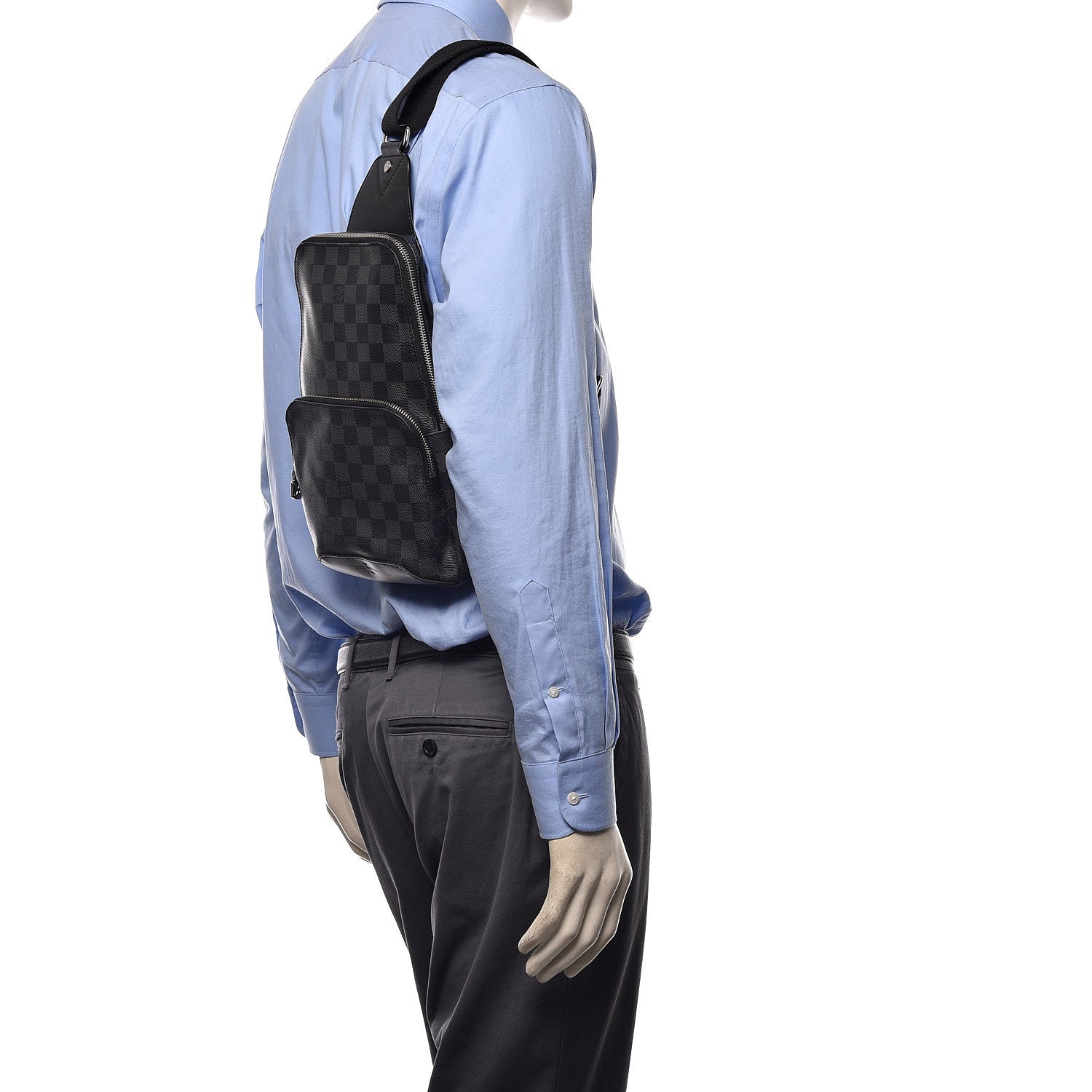 Louis Vuitton Damier Graphite Avenue Sling Backpack 2 of 12