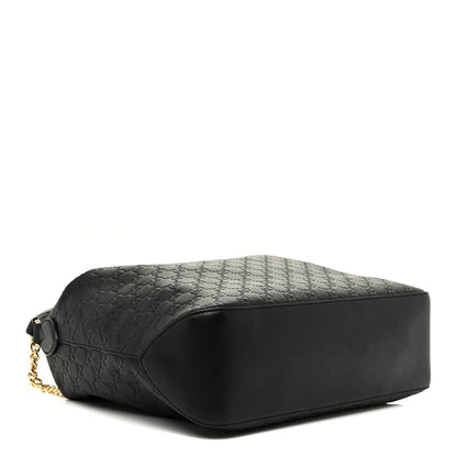 Gucci Guccissima Signature Large Linea A Hobo Black 4 of 17