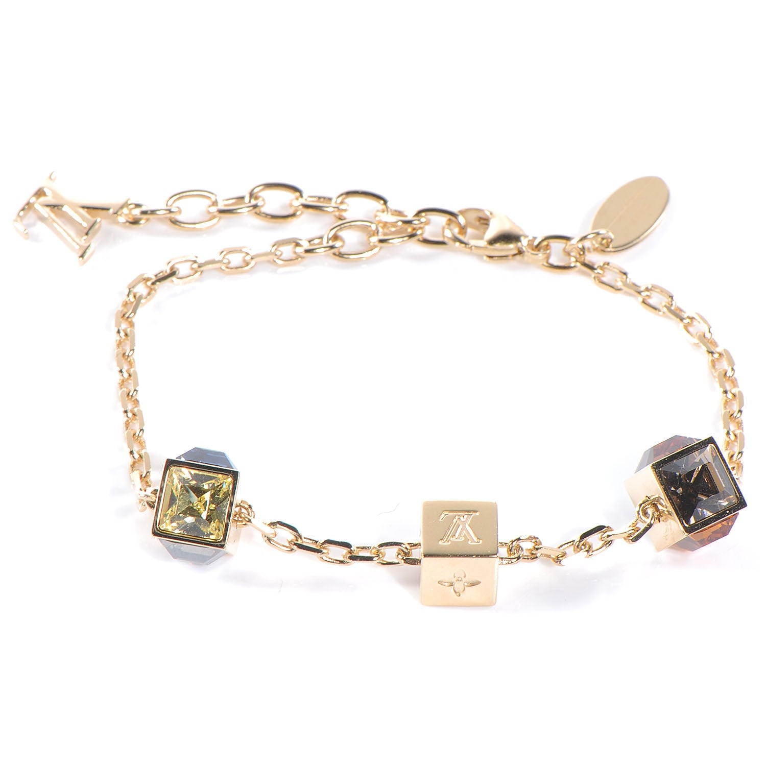Louis Vuitton Swarovski Gamble Sunset Bracelet Multicolor 1 of 5