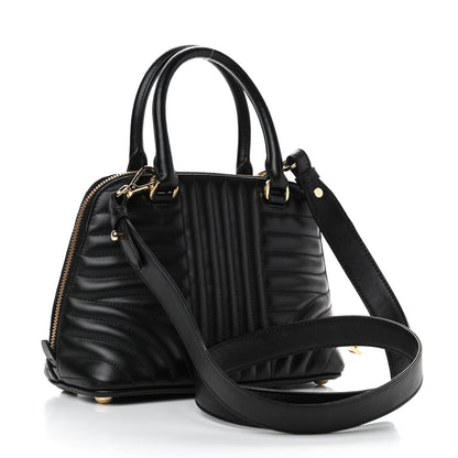 Prada Soft Calfskin Impunture Diagramme Promenade Tote Black 2 of 4