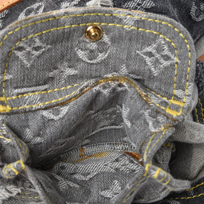 Louis Vuitton Denim Patchwork Cabby Tote Grey 10 of 11