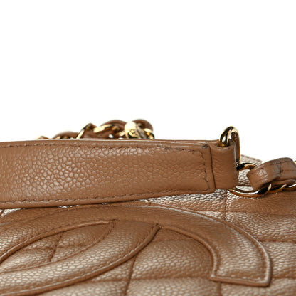 Chanel Caviar Quilted Grand Shopping Tote GST Beige 7 of 7