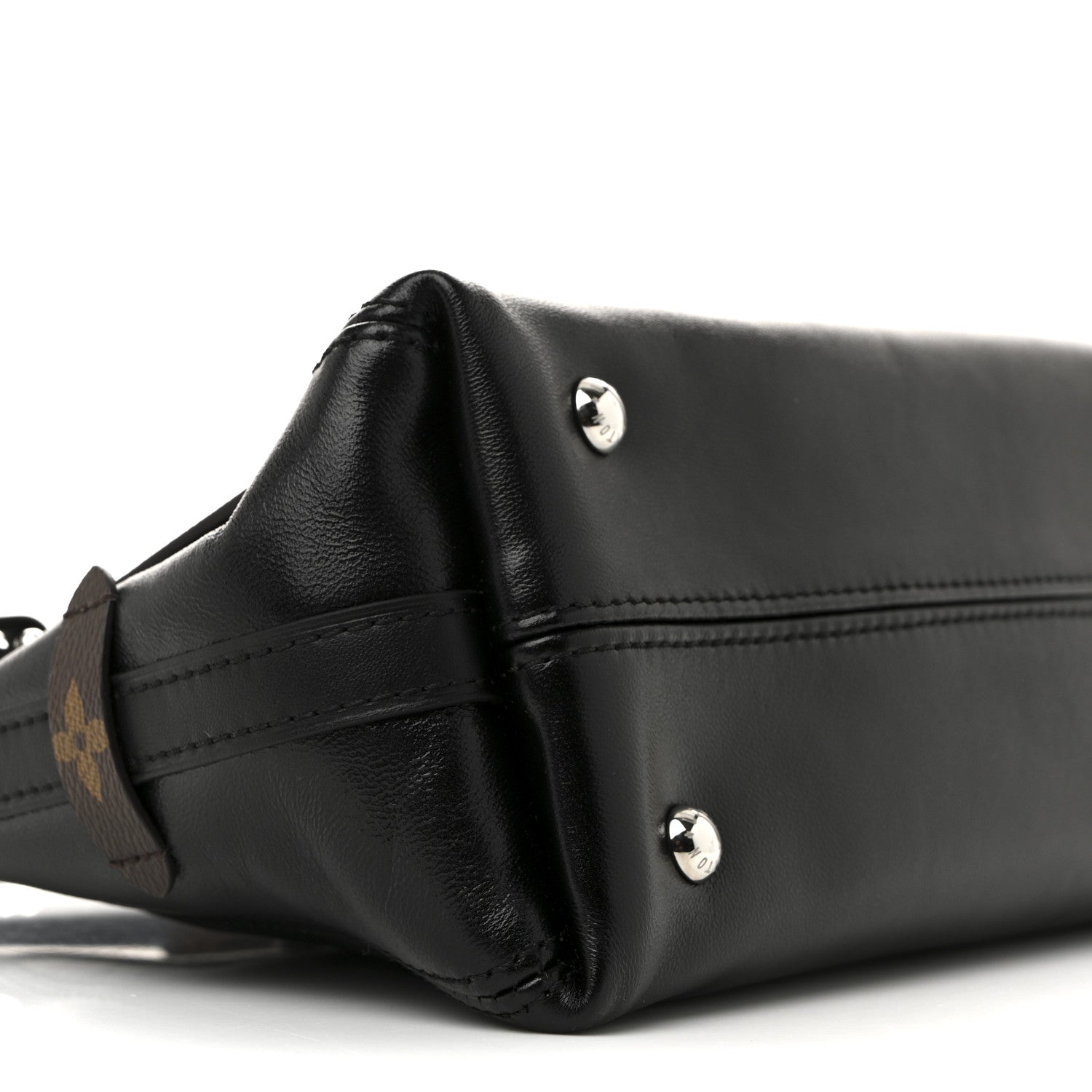 Louis Vuitton Lambskin CarryAll Cargo Vibe PM Black 8 of 10