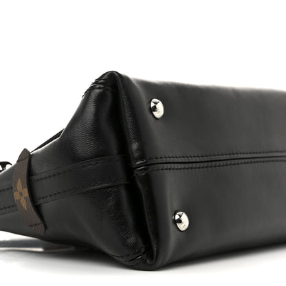 Louis Vuitton Lambskin CarryAll Cargo Vibe PM Black 8 of 10