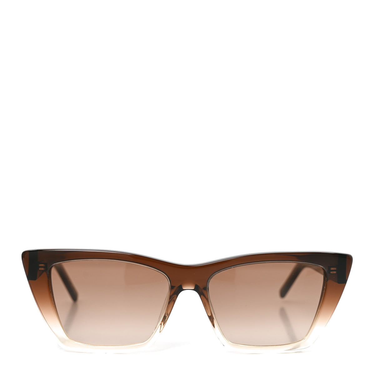 Saint Laurent Acetate Mica Cat Eye Sunglasses SL 276 Brown 2 of 7