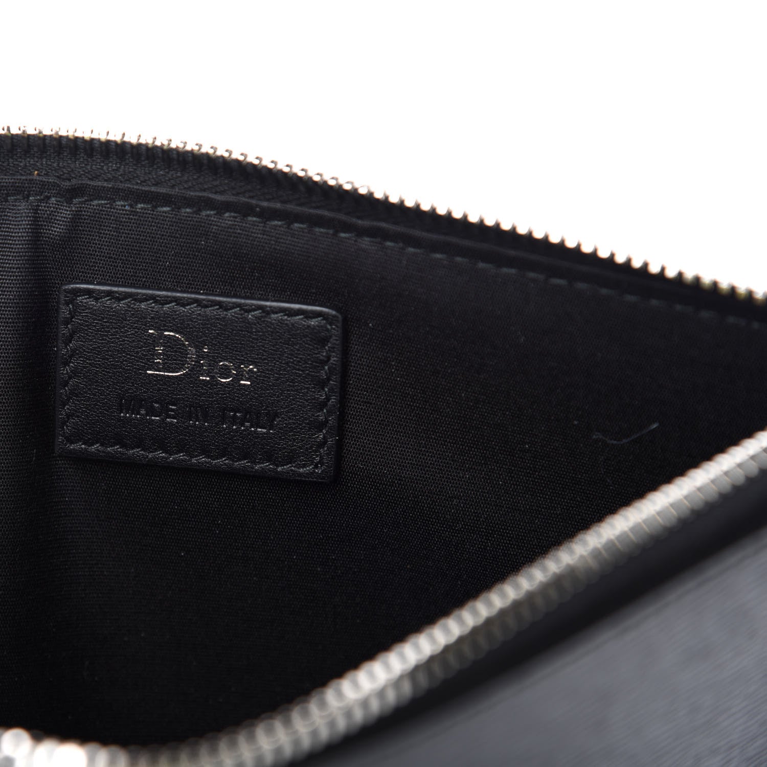 Christian Dior Calfskin Spider Pouch Black 6 of 6