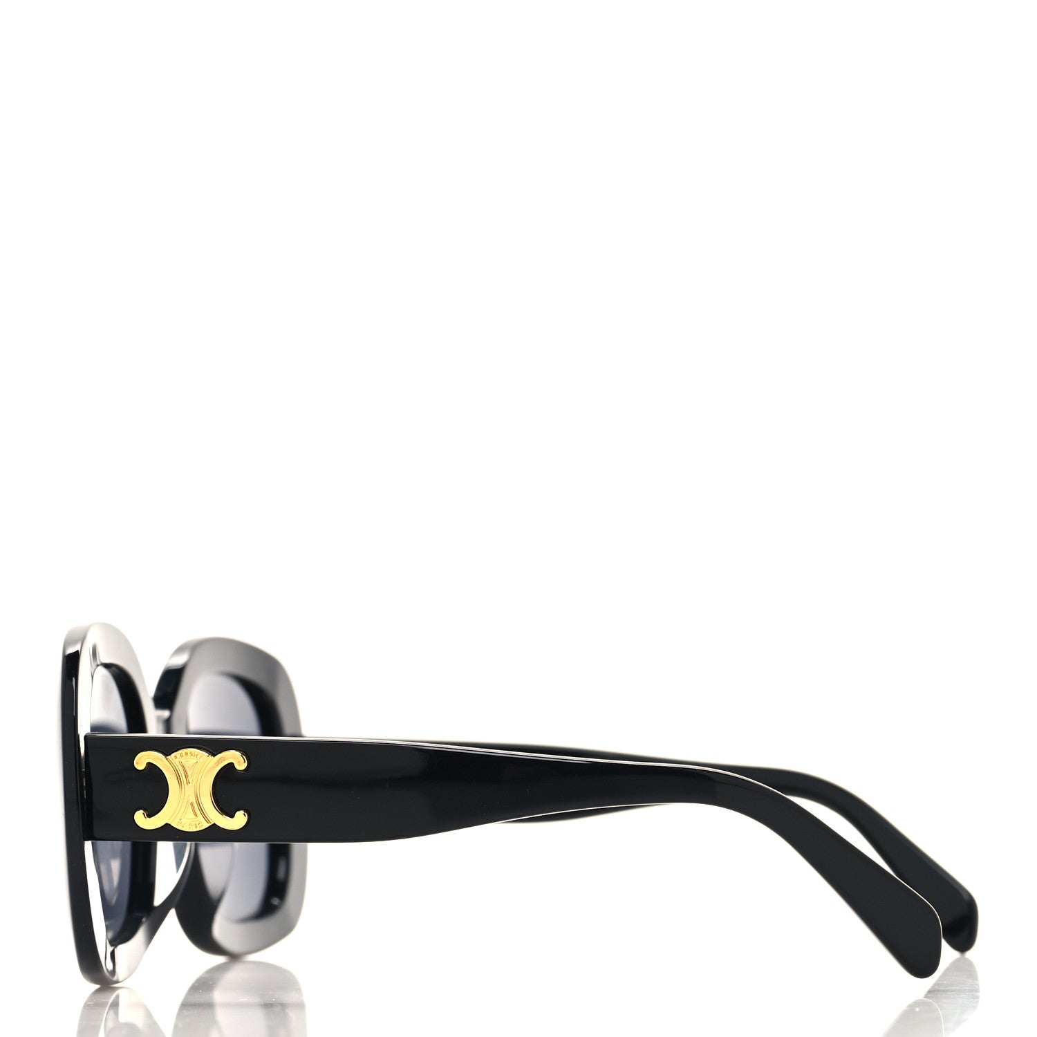 Celine Acetate Triomphe 01 Sunglasses CL40262U Black 3 of 6
