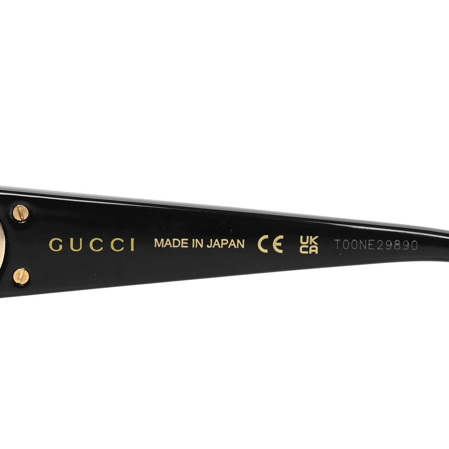 Gucci Acetate Rectangular Frame Sunglasses GG1661S Black 5 of 6