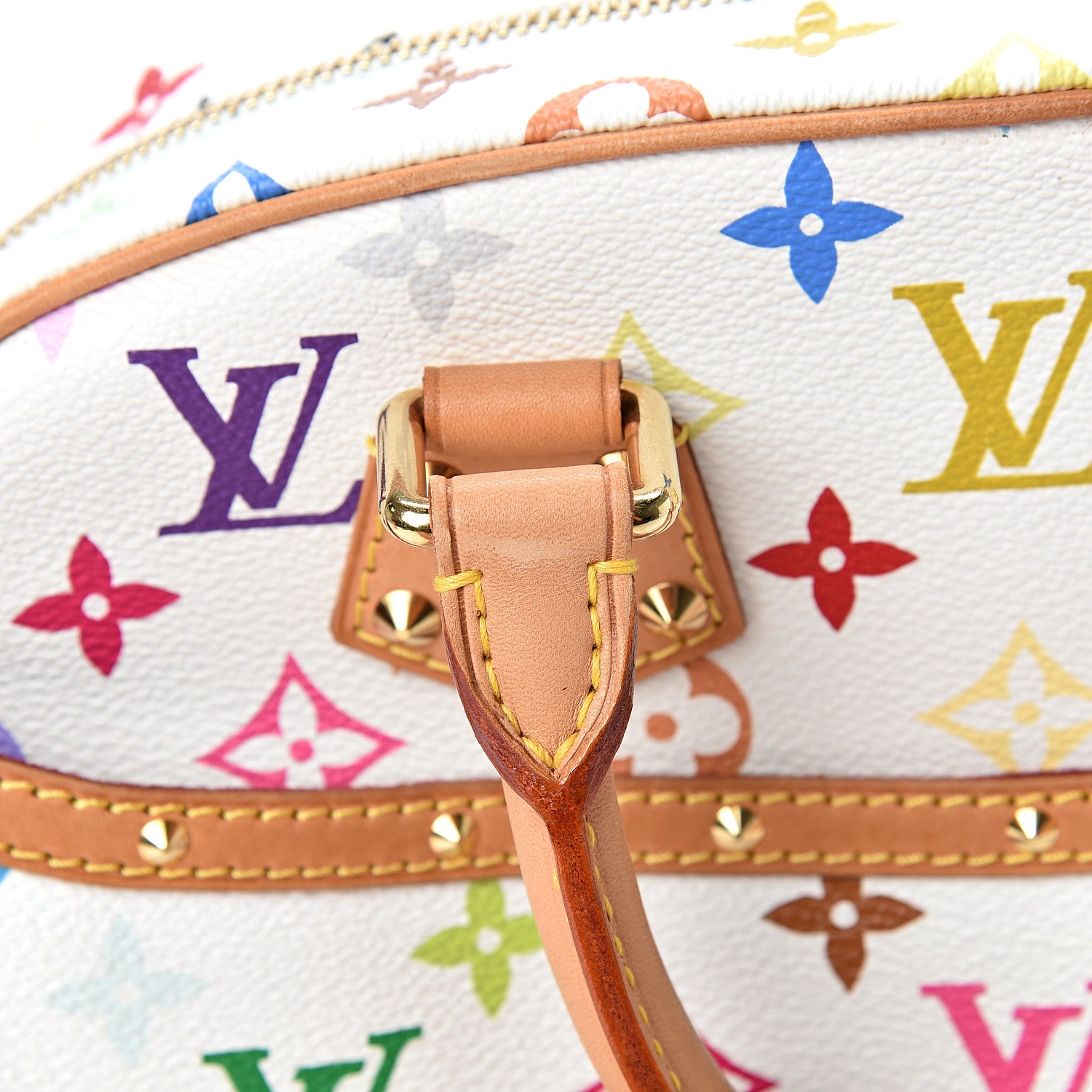 Louis Vuitton Monogram Multicolor Trouville White 10 of 14