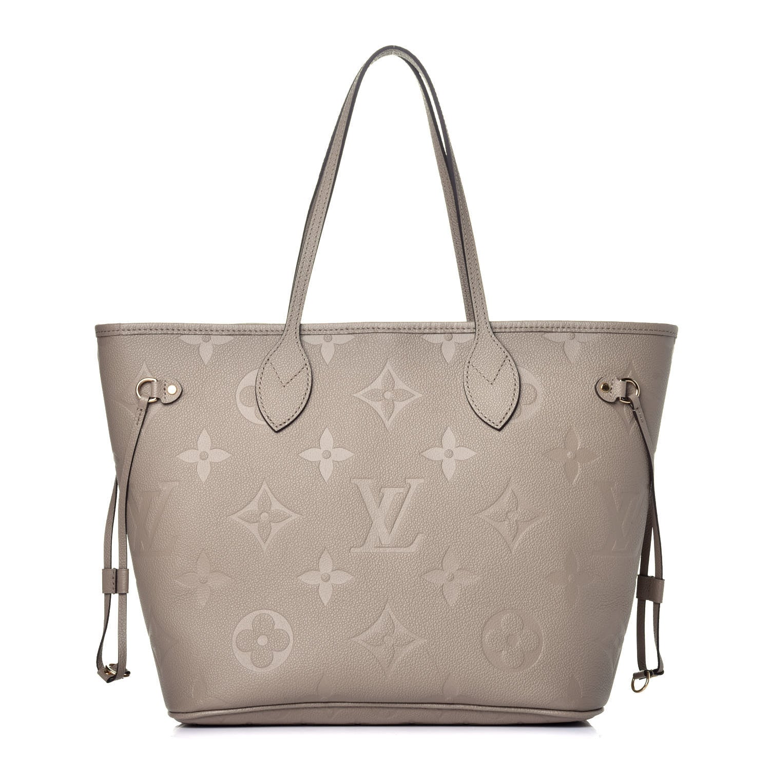 Louis Vuitton Empreinte Monogram Giant Neverfull MM Tourterelle 1 of 9