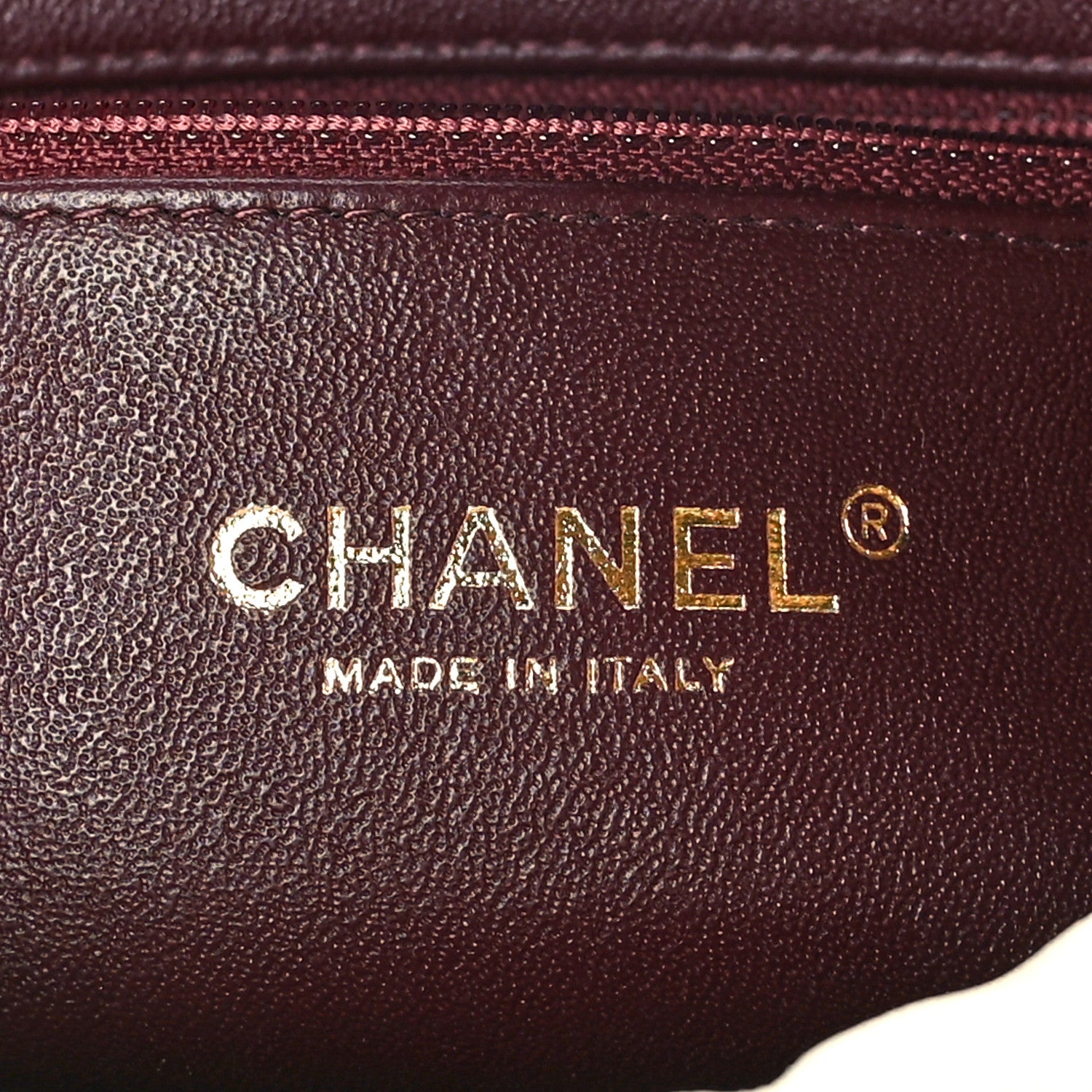 Chanel Shiny Lambskin Chevron Stitched Small Coco Camera Case White 6 of 10