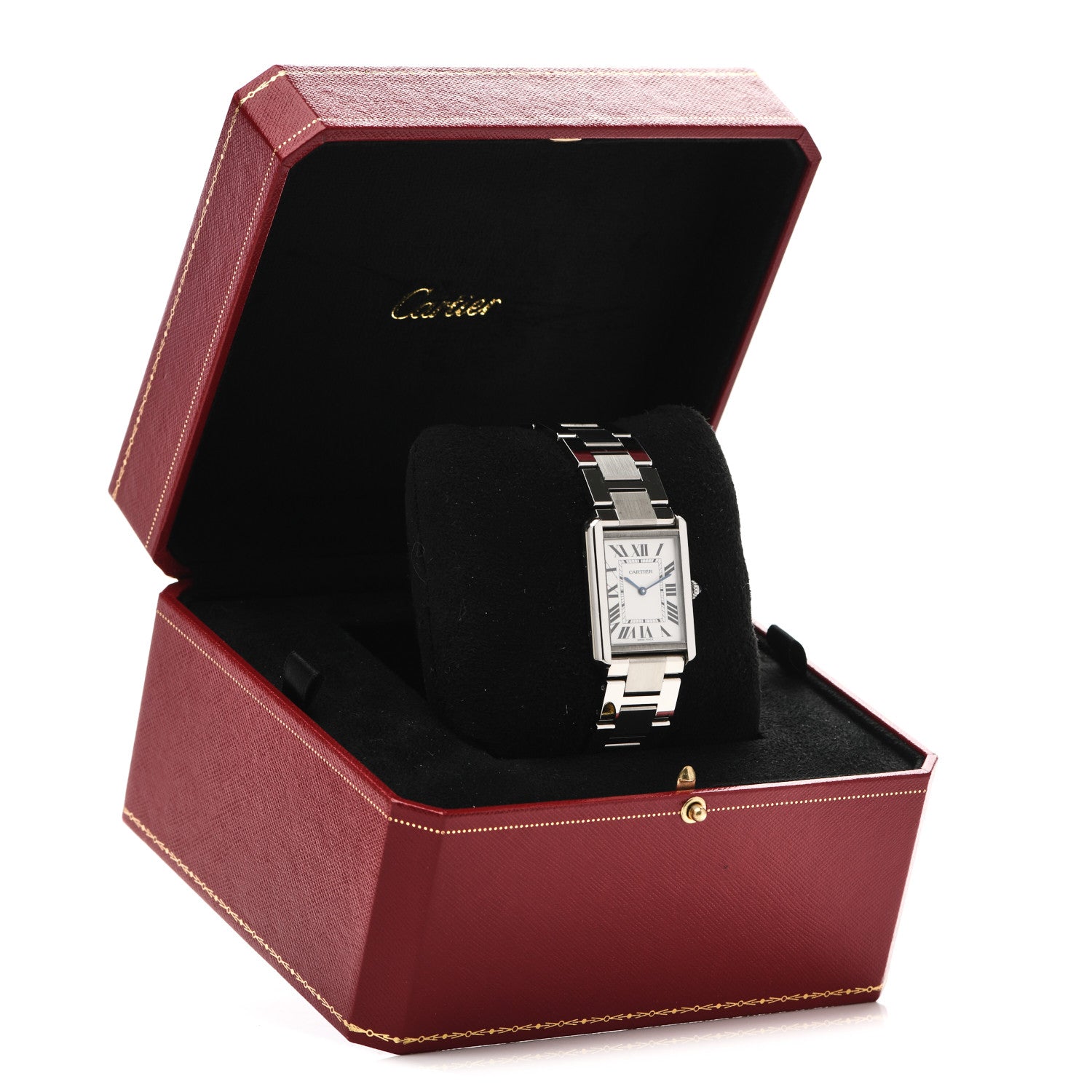 Cartier Stainless Steel 27mm Tank Solo Quartz Watch 6 of 6
