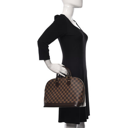 Louis Vuitton Damier Ebene Alma PM 2 of 9