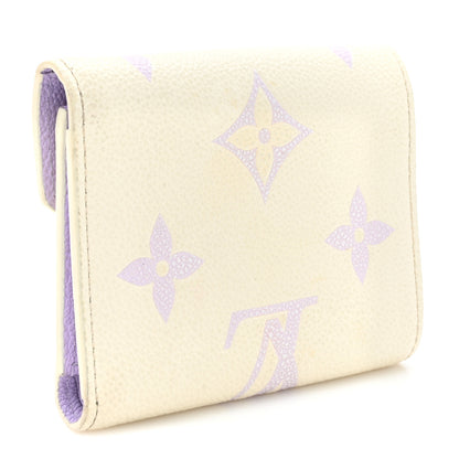 Louis Vuitton Empreinte Monogram Giant Victorine Wallet Latte Bubble Tea 3 of 10