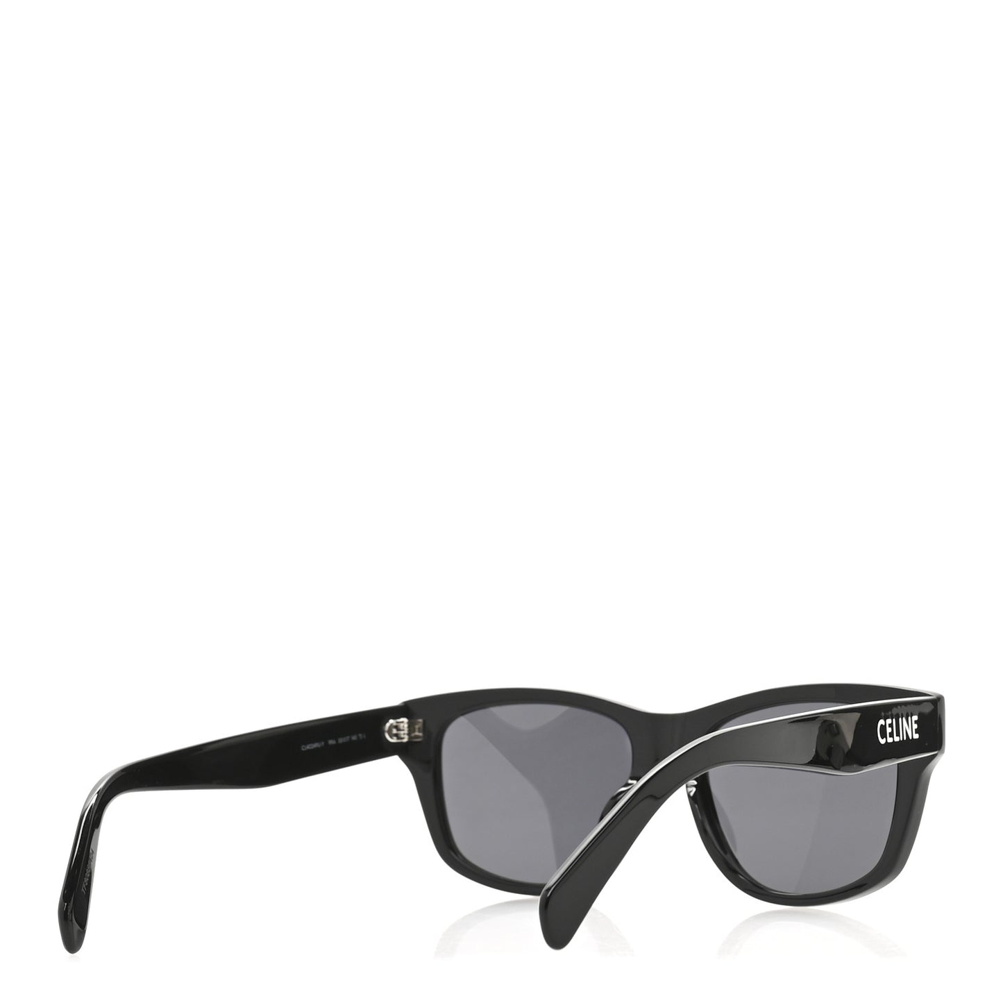 Acetate Square Sunglasses CL40249U-Y Black Black