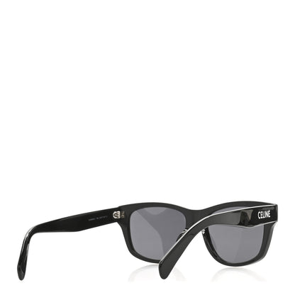 Celine Acetate Square Sunglasses CL40249U-Y Black Black 4 of 8
