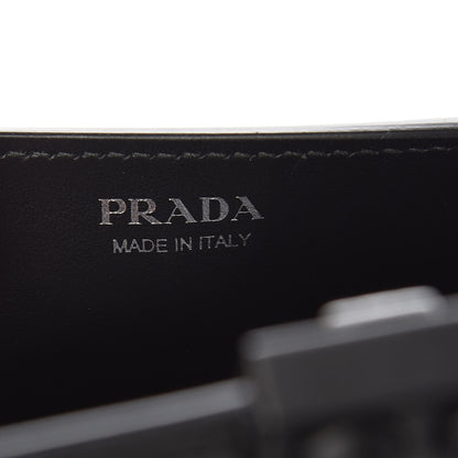 Prada City Calfskin Studded Mini Elektra Crossbody Bag Black 6 of 12