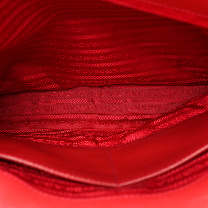 Prada Saffiano Lux Parabole Tote Fuoco 7 of 19