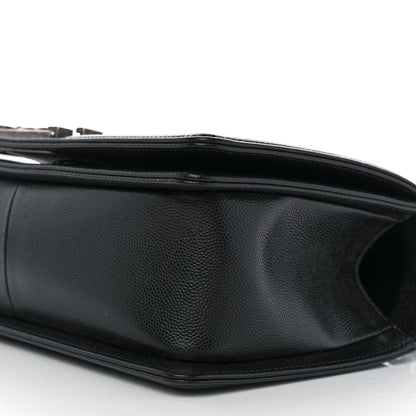 Chanel Caviar Quilted Medium Boy Flap Black 10 of 11