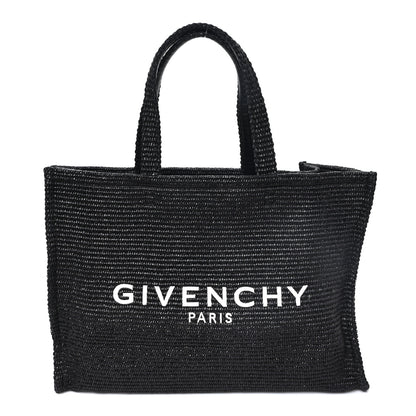 Givenchy Raffia Large G Shopping Tote Black 1 of 10