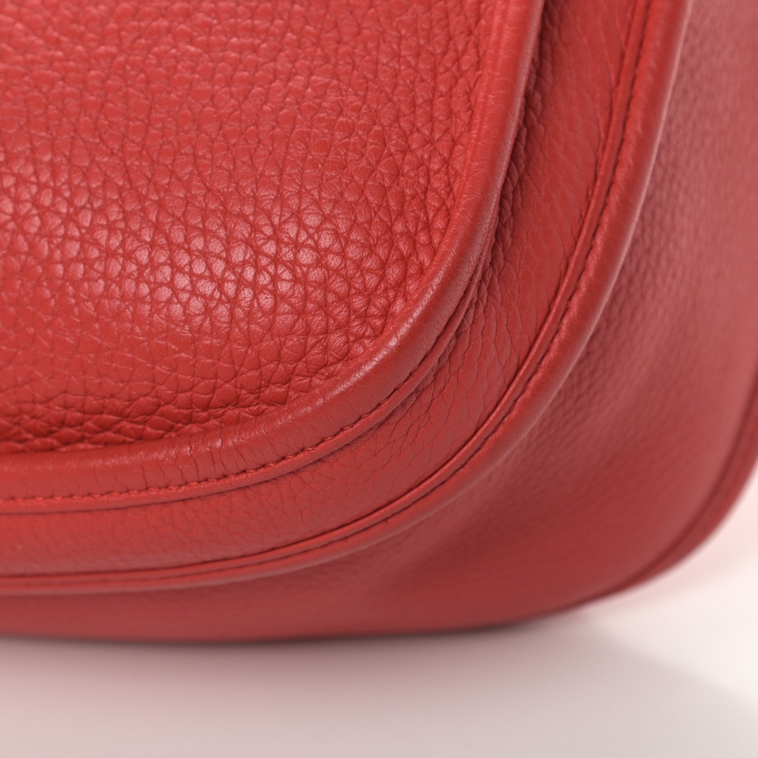 Hermes Taurillon Clemence Evelyne III GM Rouge Tomate 11 of 13