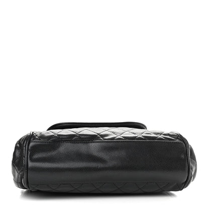 Chanel Caviar Quilted Timeless Accordion Flap Black 4 of 10