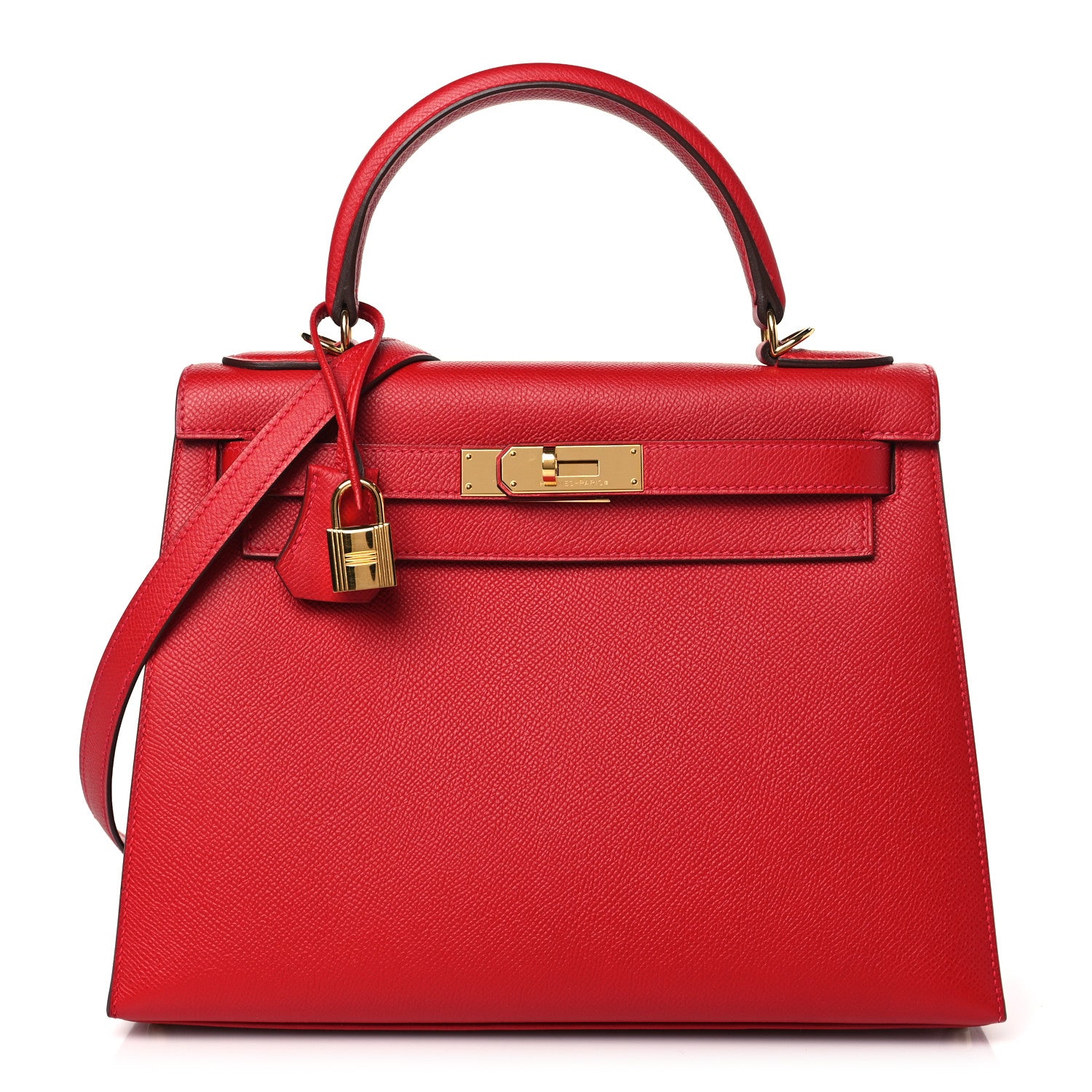 Hermes Epsom Kelly Sellier 28 Rouge Casaque 1 of 9