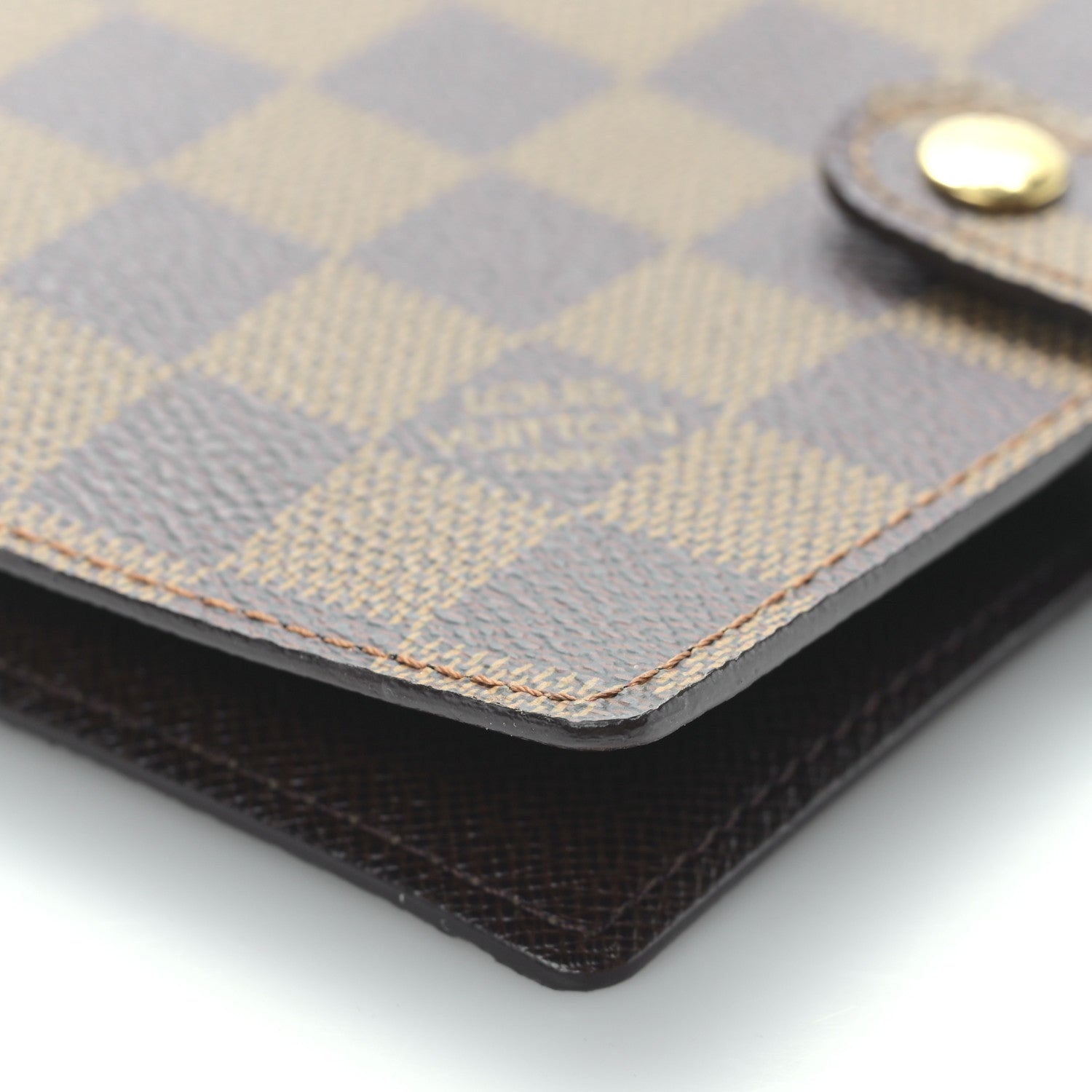 Louis Vuitton Damier Ebene Small Ring Agenda Cover 9 of 9