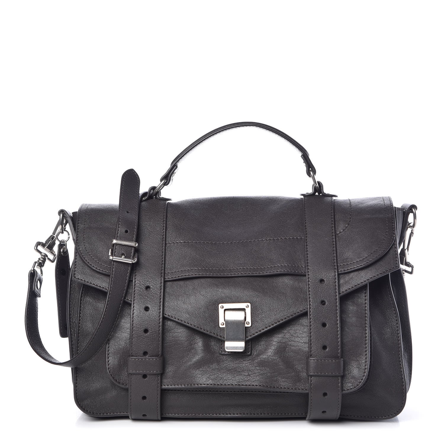 Proenza Schouler Lambskin Medium PS1 Satchel Pepe 1 of 11