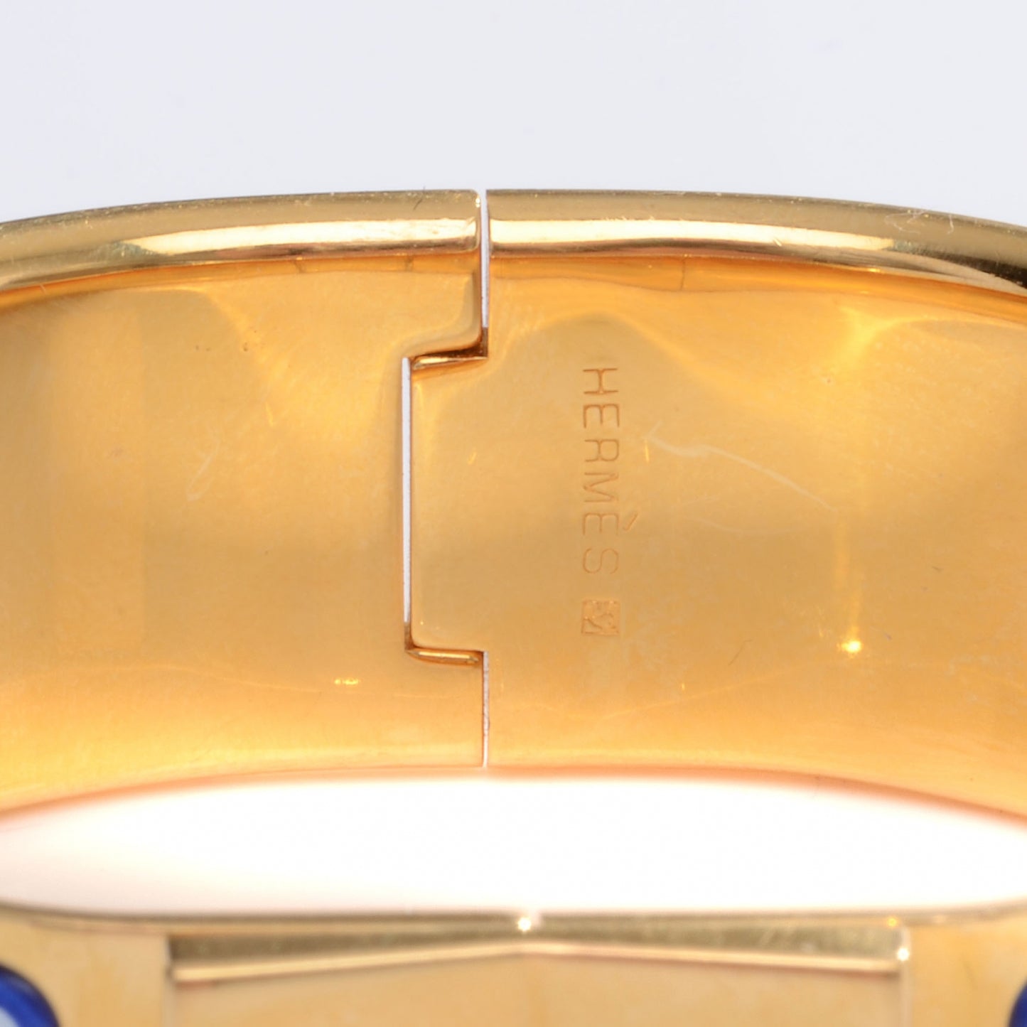 Enamel Printed Wide Sun Bleu Bracelet 65
