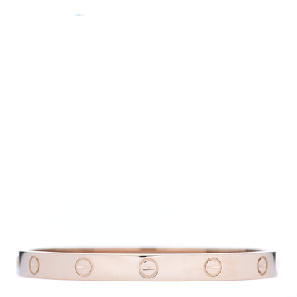 Cartier 18K Pink Gold LOVE Bracelet 17 1 of 6