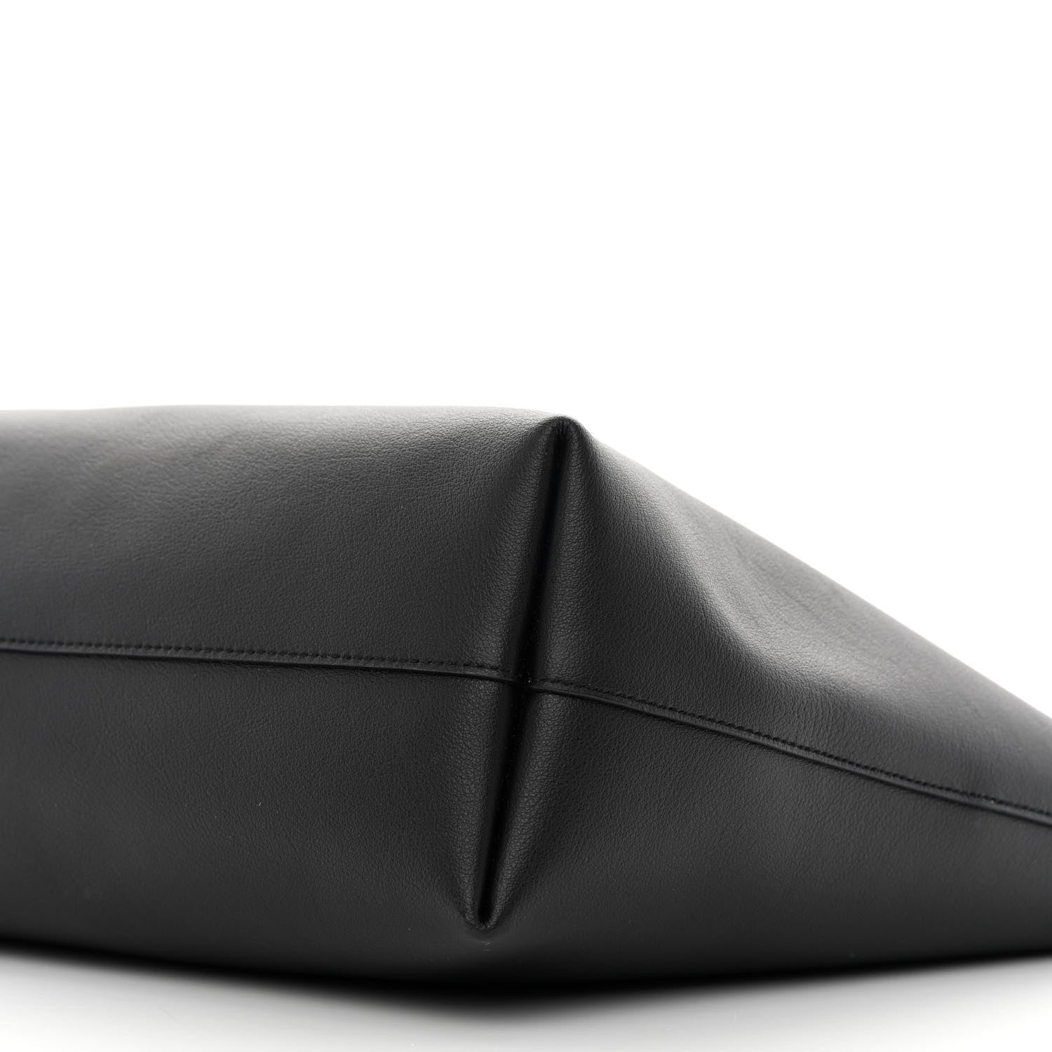 Saint Laurent Calfskin Large Shopping Tote Black 11 of 11
