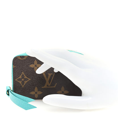 Louis Vuitton Monogram Zippy Multicartes Turquoise 2 of 6