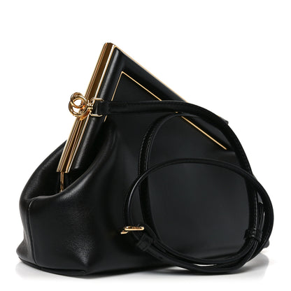 Fendi Shiny Nappa Small Fendi First Black 3 of 10