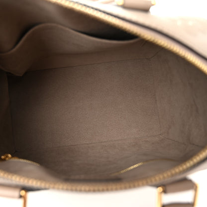 Louis Vuitton Empreinte Monogram Giant Speedy Bandouliere 25 Tourterelle 5 of 9