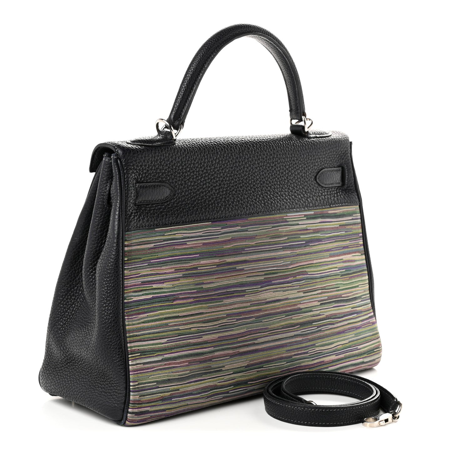 Taurillon Clemence Vibrato Kelly Retourne 32 Bleu Indigo